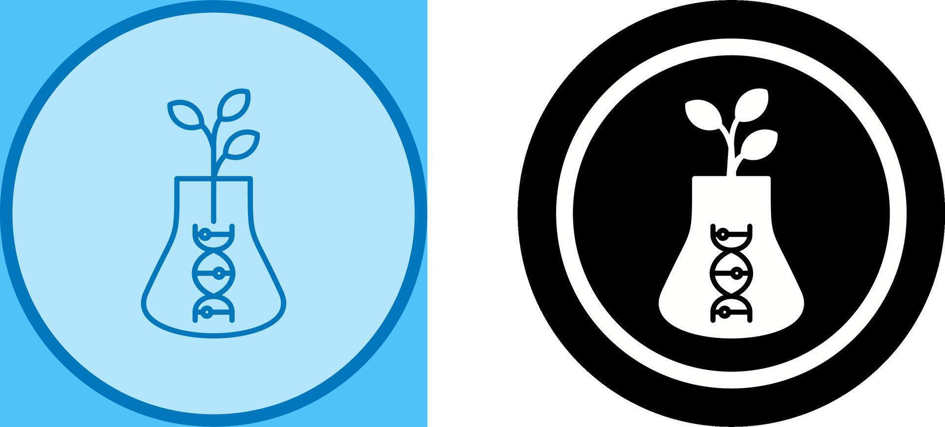 Biology Icon Design vector