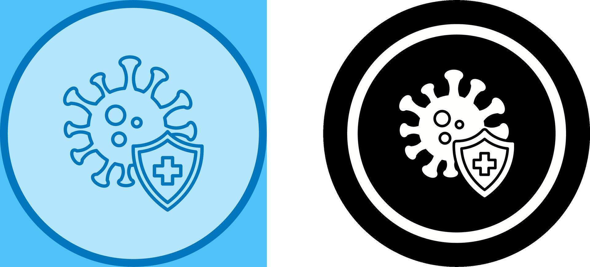 Medical Protection Icon Design vector