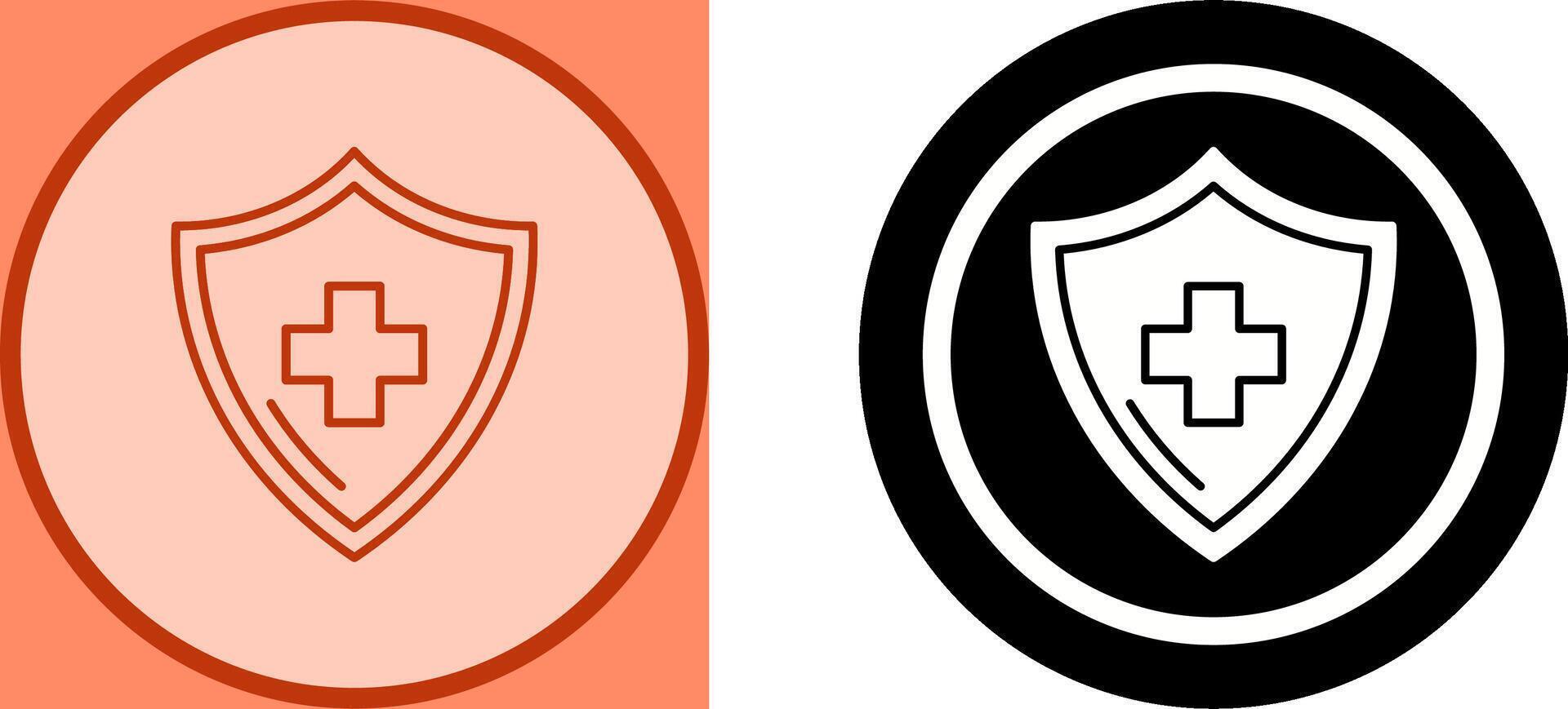 Health Protection Icon Design vector
