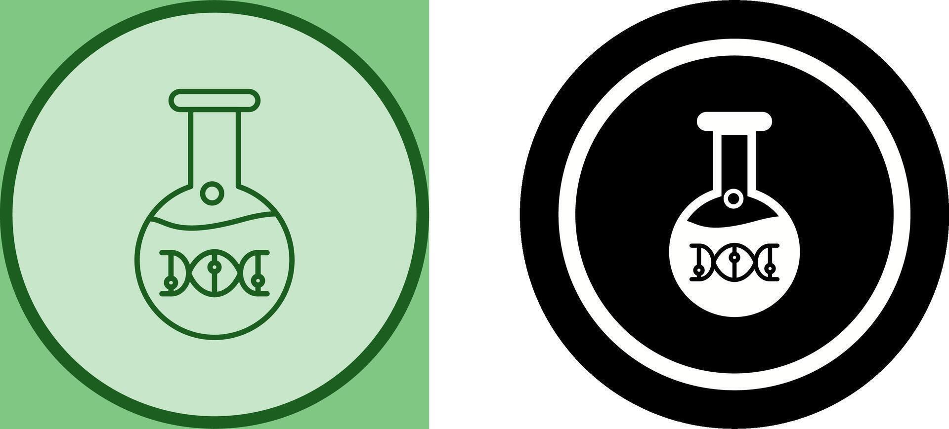 Dna Icon Design vector