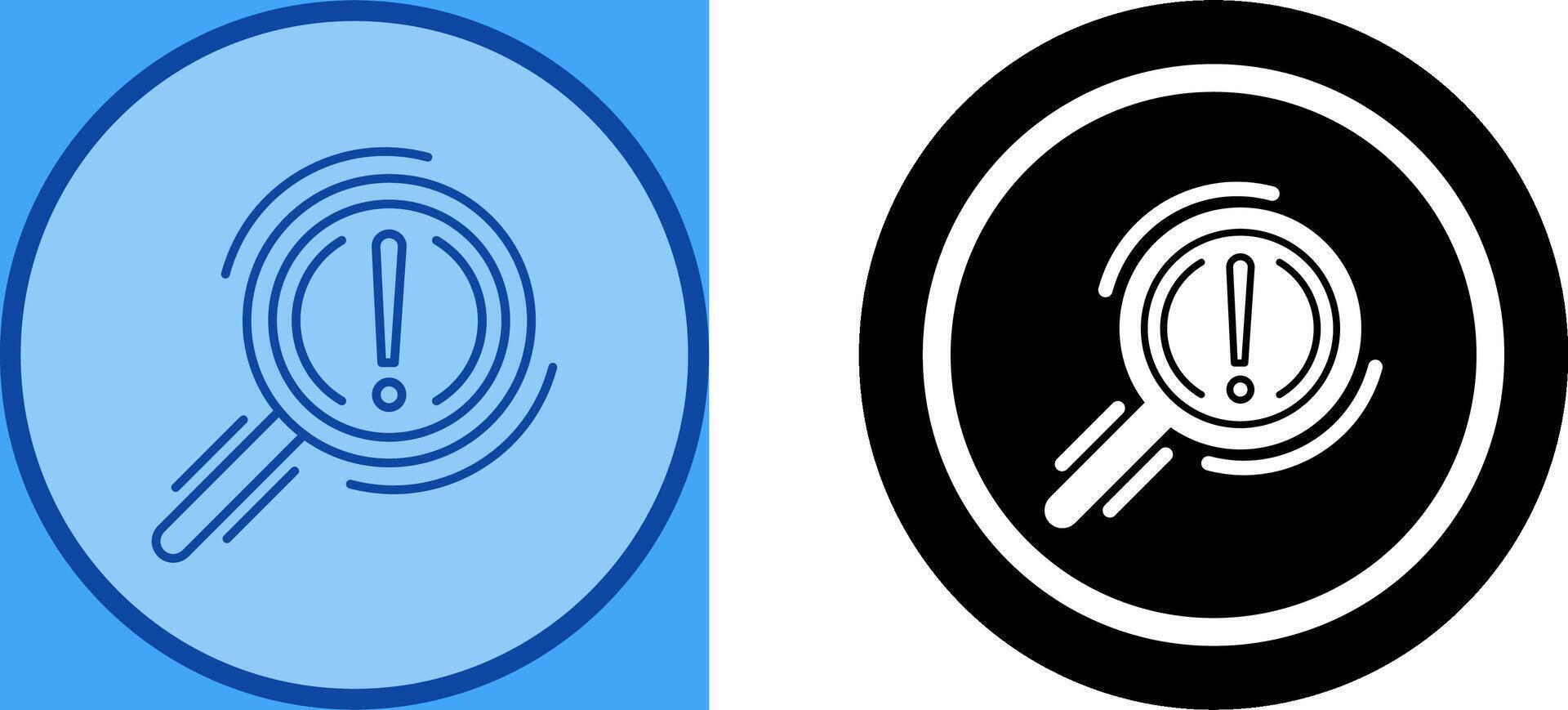 Problem Icon Design vector