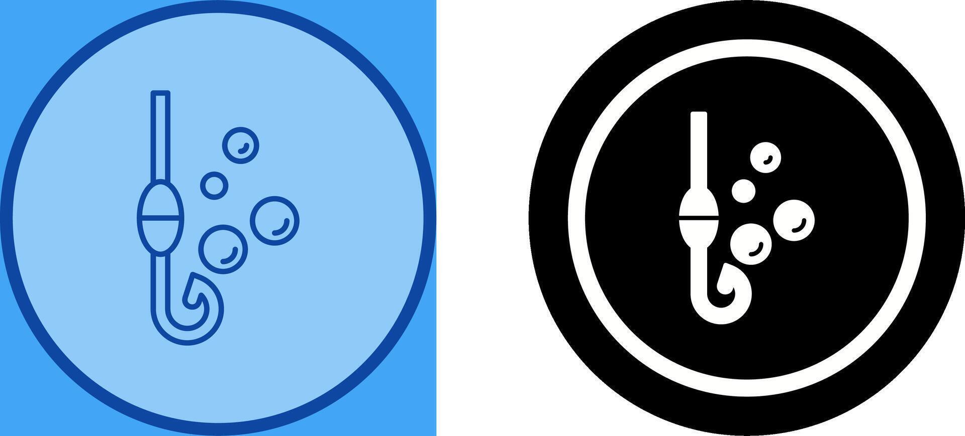 Fishing Hook Icon Design vector