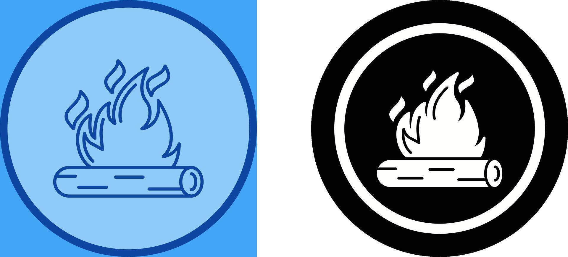 Bonfire Icon Design vector