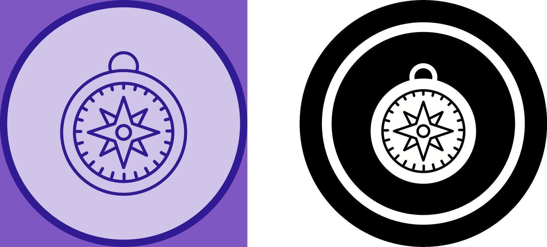 Compass Icon Design vector