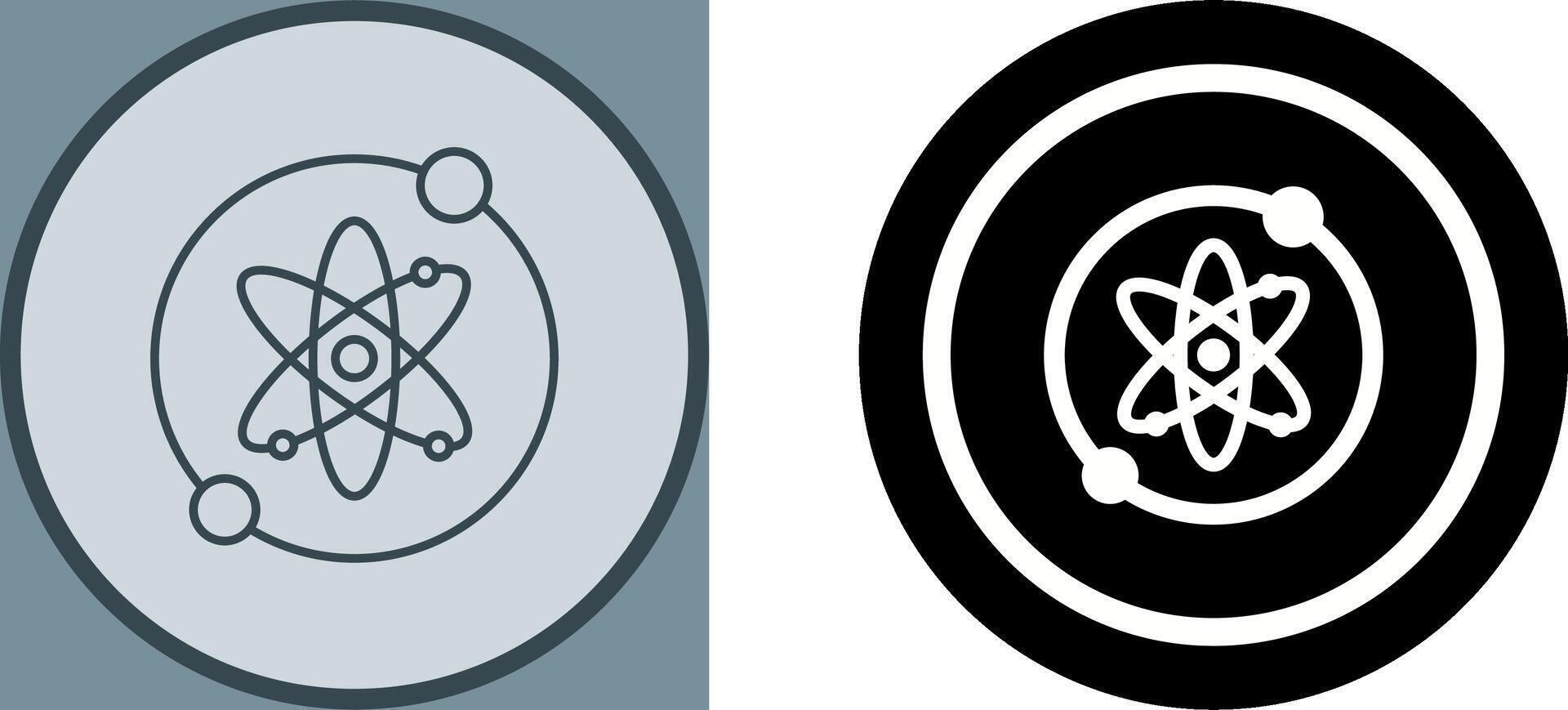 Proton Icon Design vector