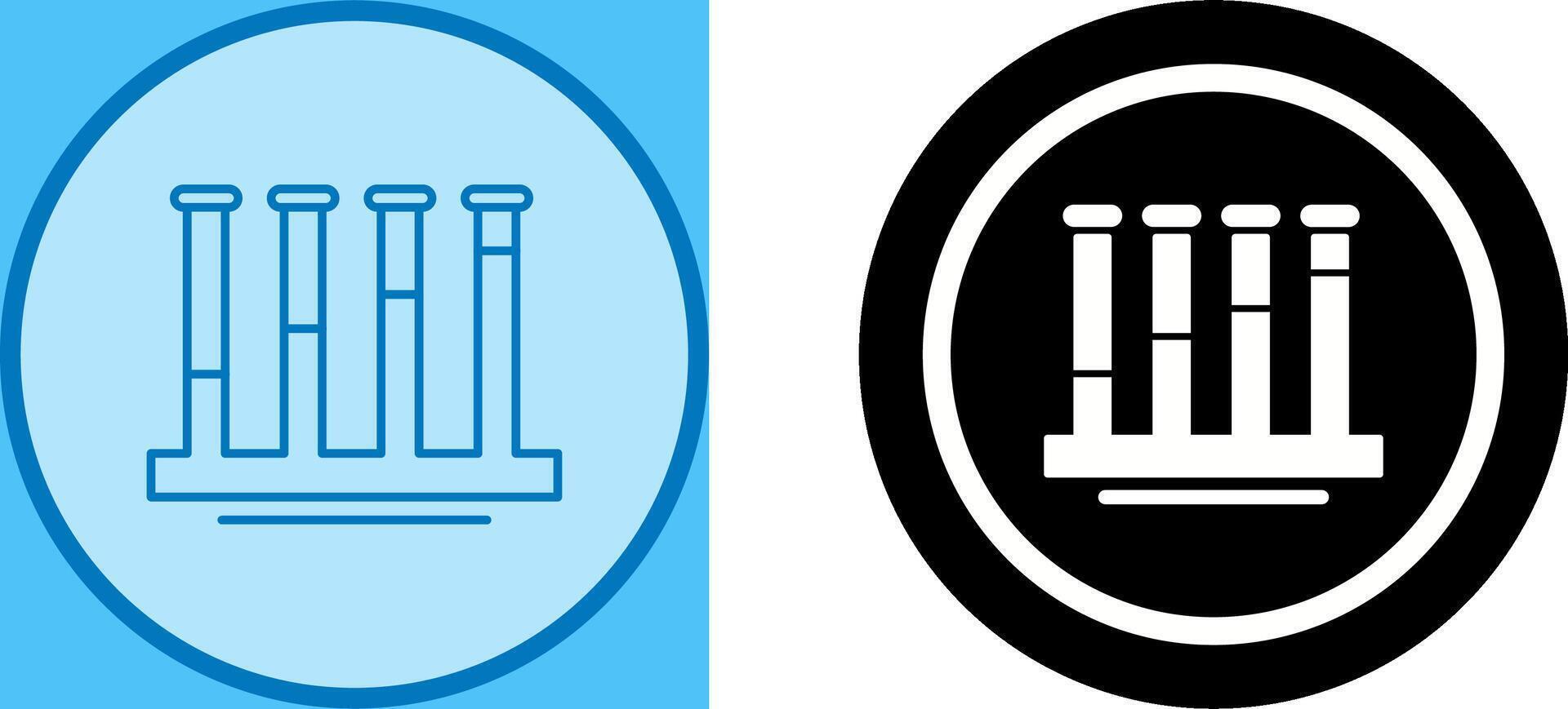 Communicating Vessels Icon Design vector