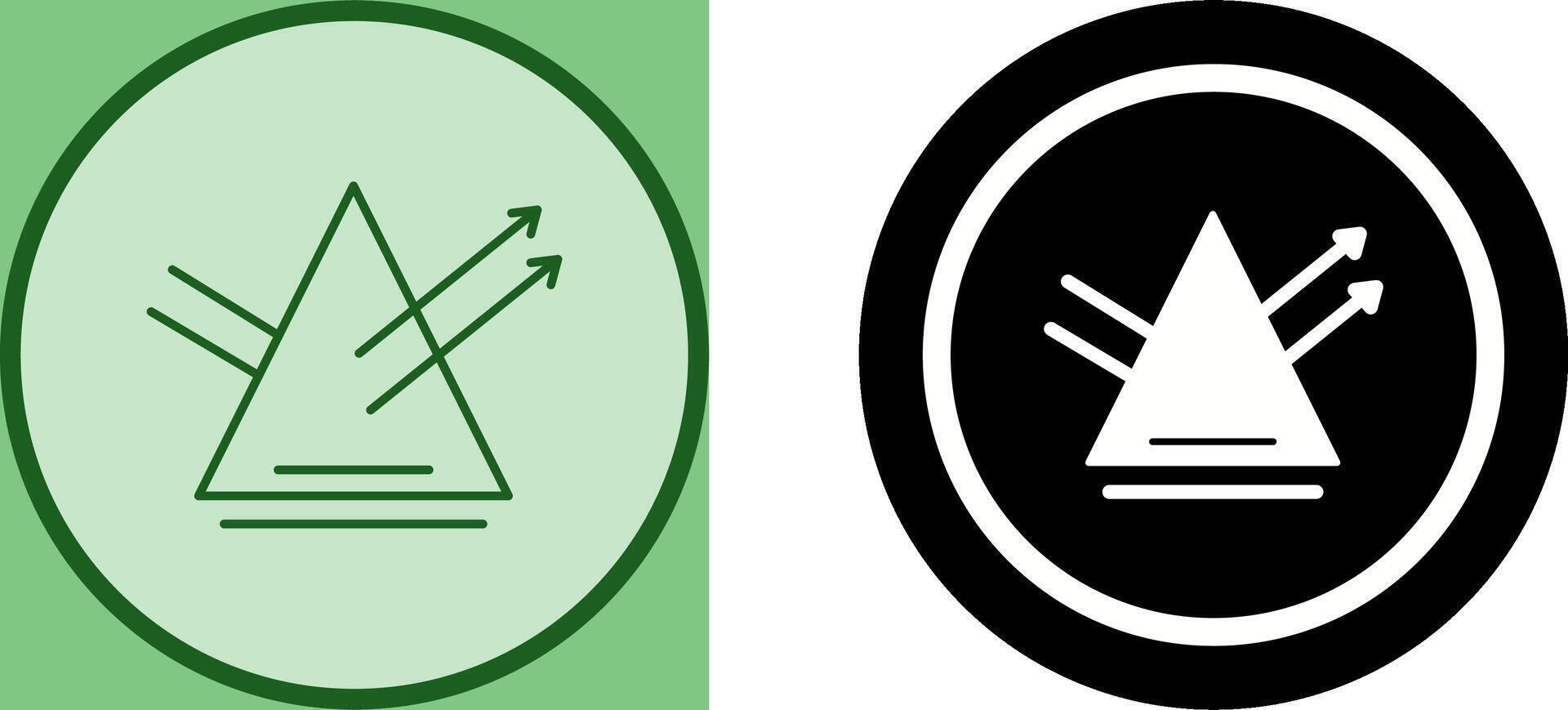 Reflection Icon Design vector