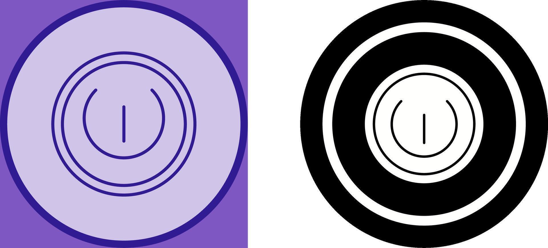 Power Icon Design vector