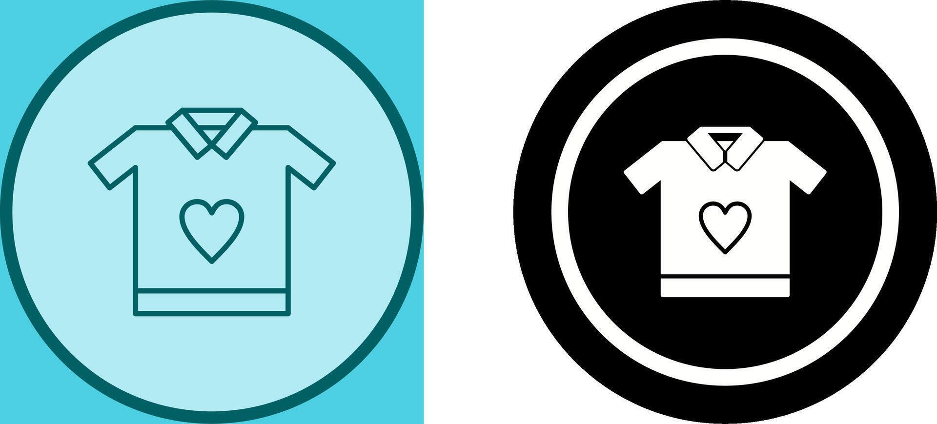 T Shirt Icon Design vector