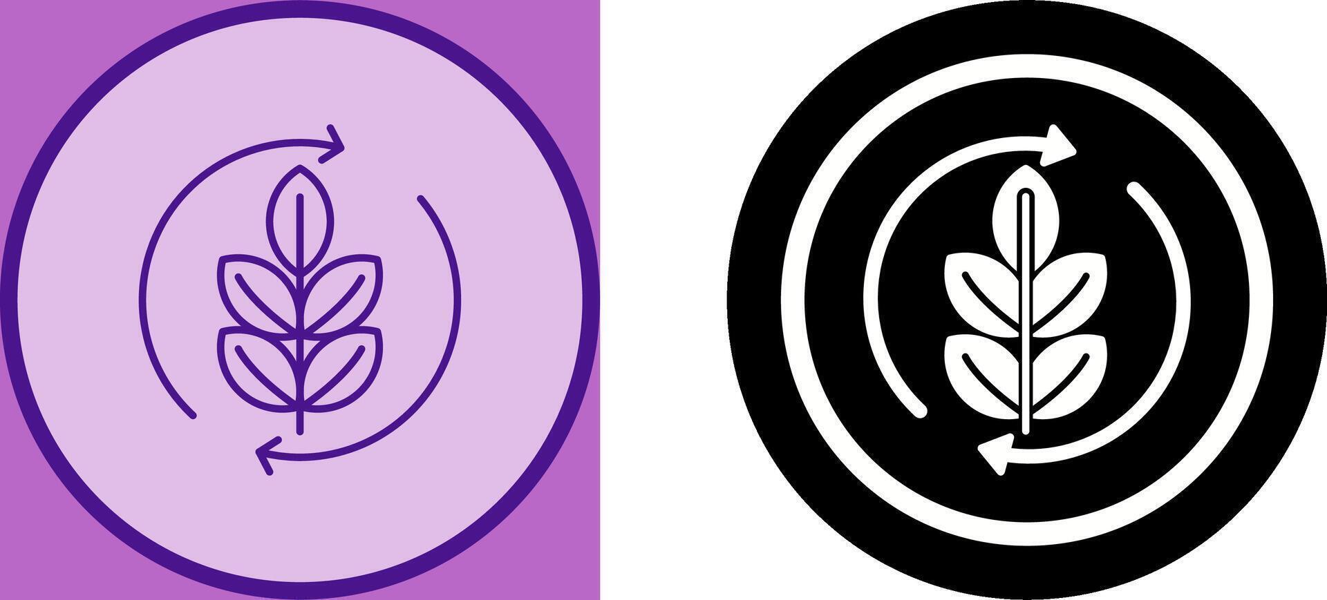 Agronomy Icon Design vector