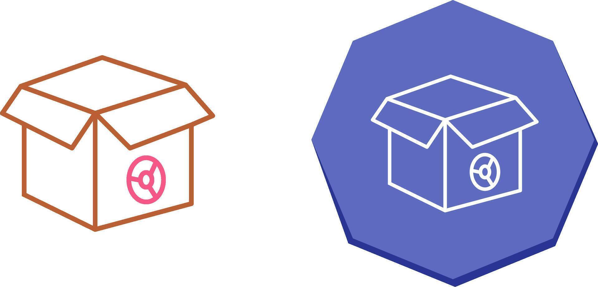 Unique Seo Packages Icon Design vector