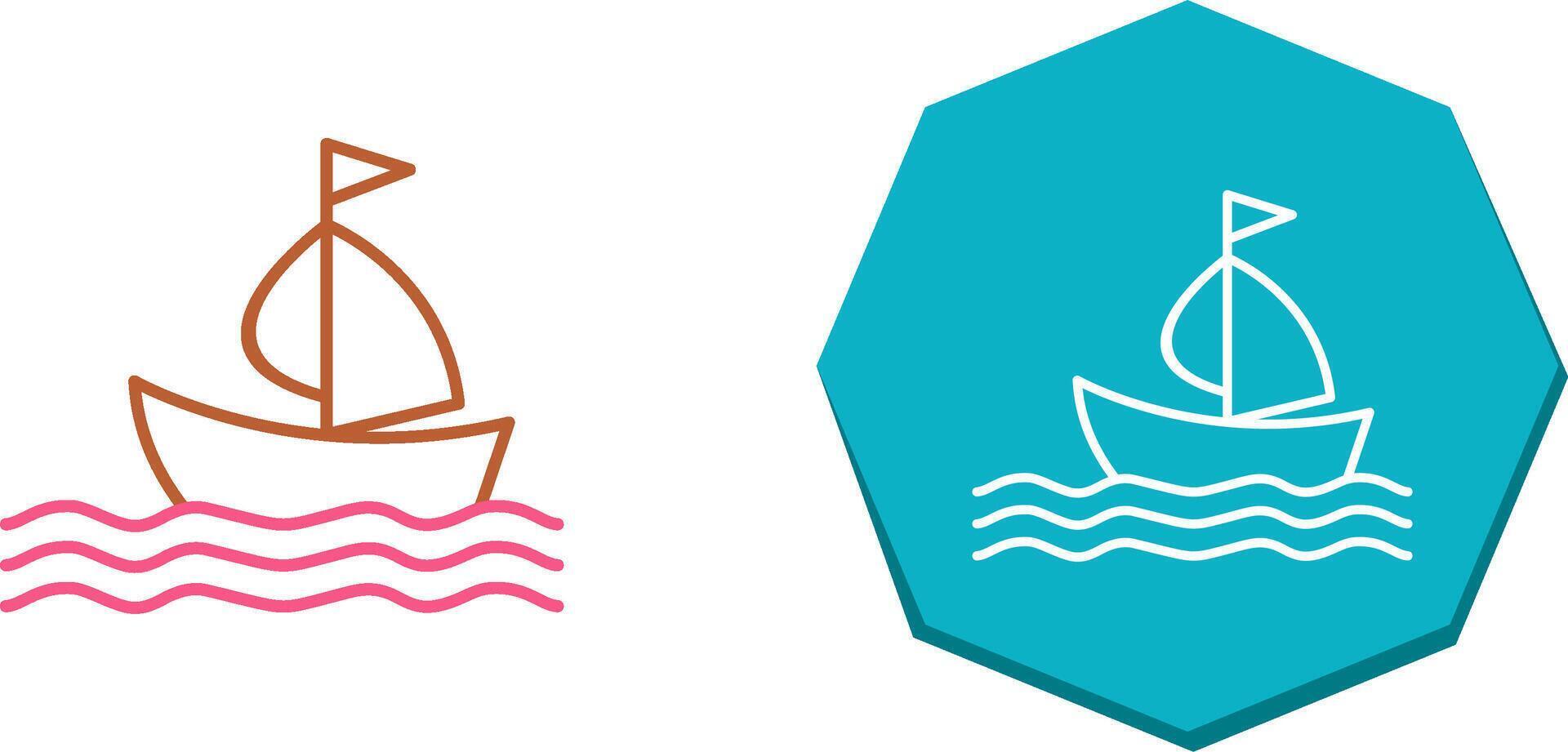 Boat Icon Design vector
