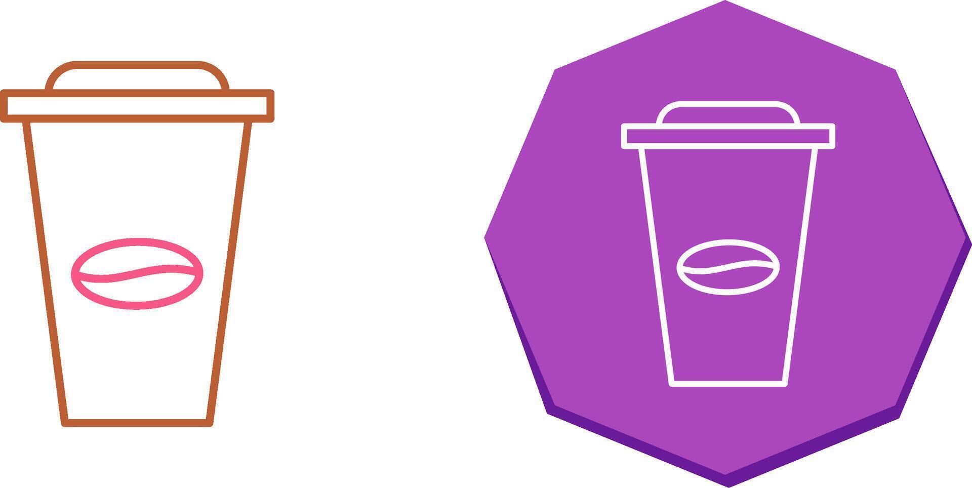 Coffee Cup Icon Design vector