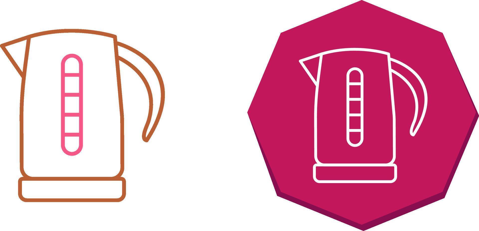 Kettle Icon Design vector
