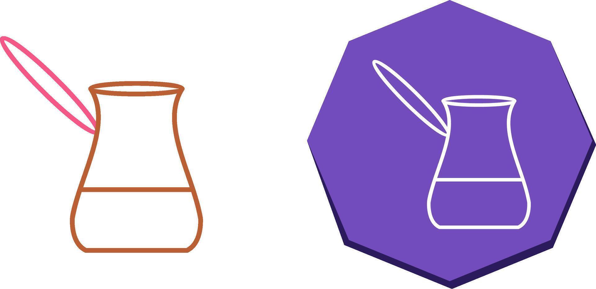 Cezve Icon Design vector