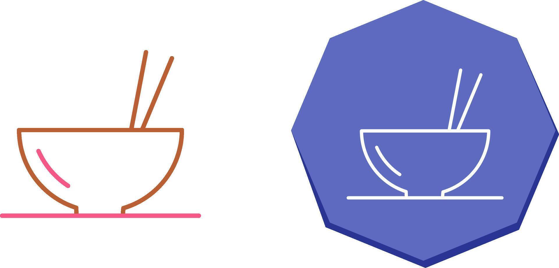 Unique Food Icon Design vector