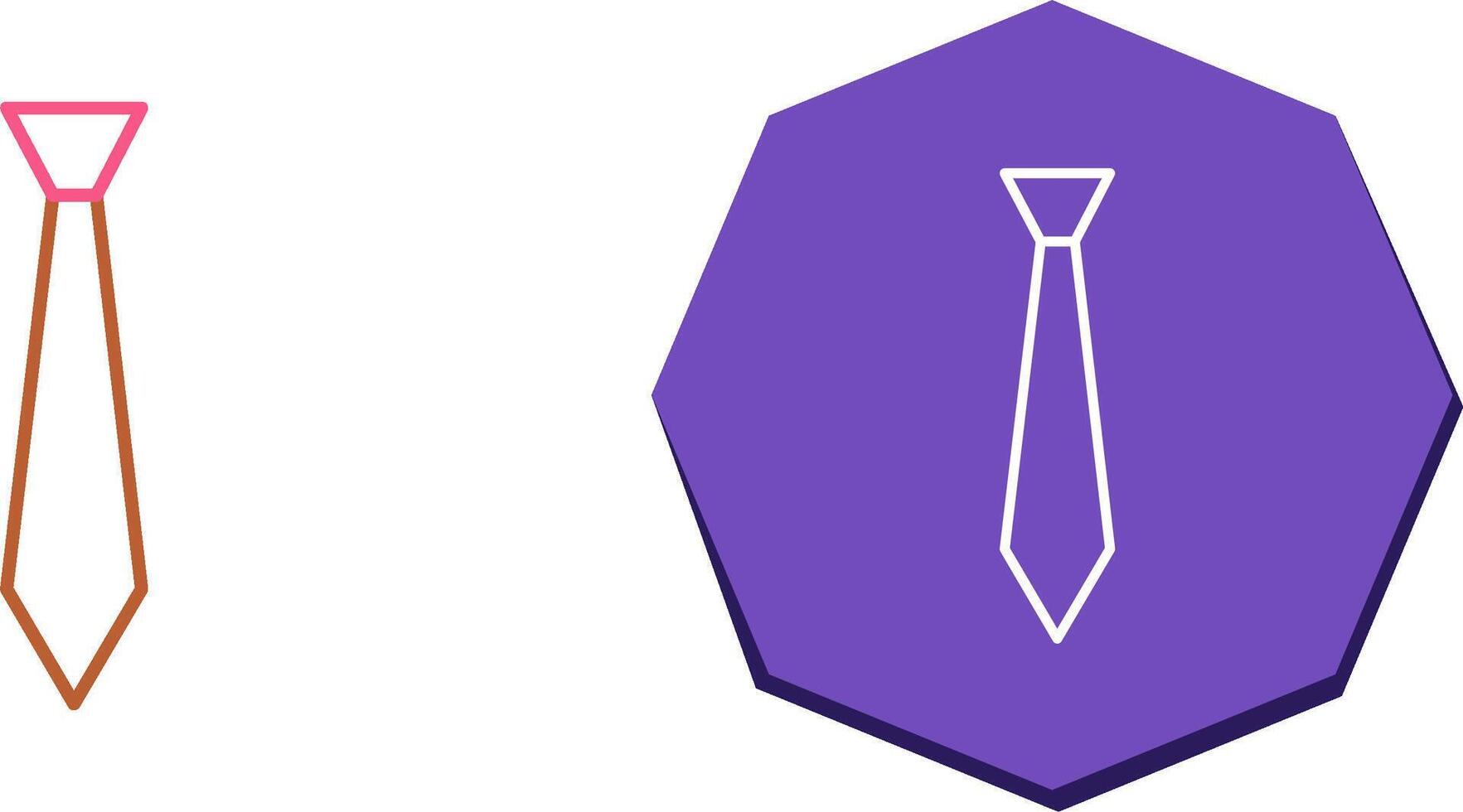 Tie Icon Design vector