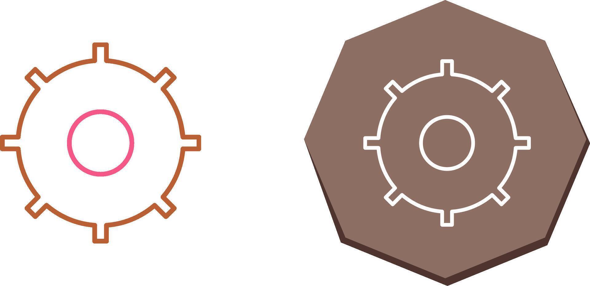 Unique Settings Icon Design vector