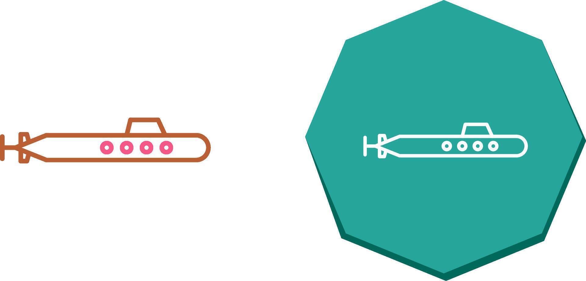 Submarine Icon Design vector
