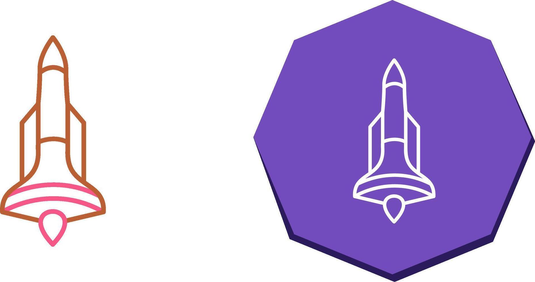 Rocket Icon Design vector