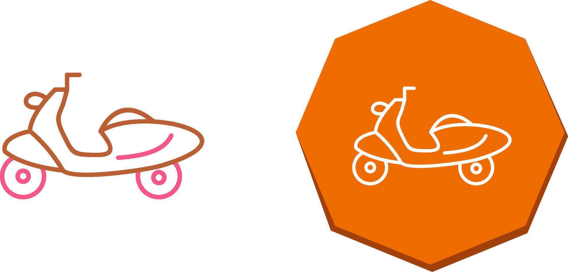 Scooter Icon Design vector