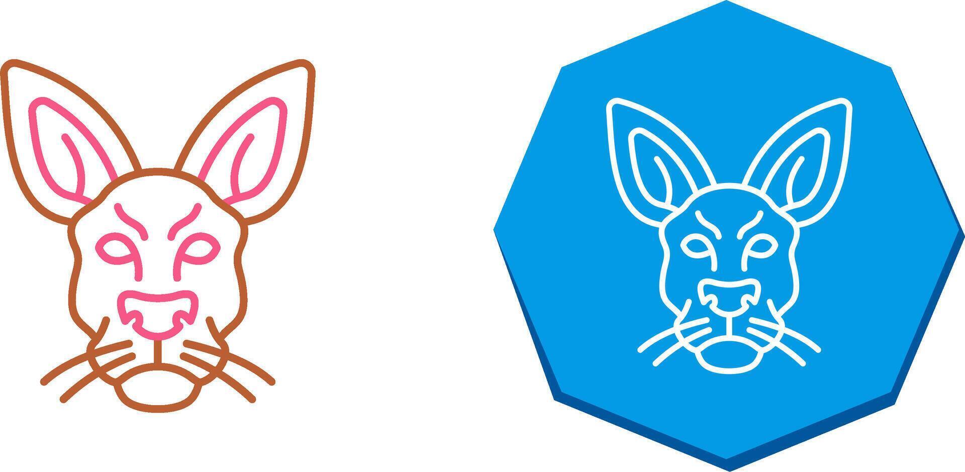 Kangaroo Icon Design vector