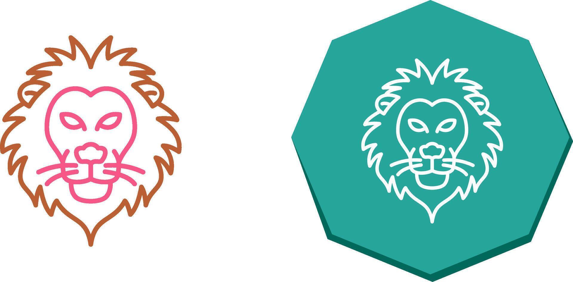 Lion Icon Design vector