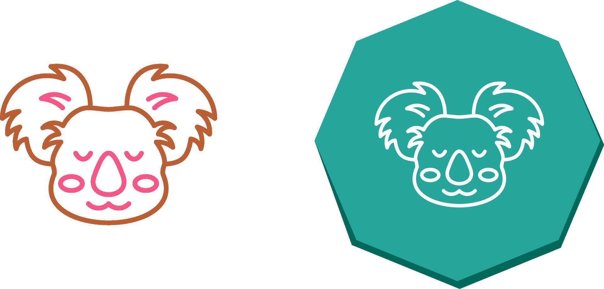 Koala Icon Design vector