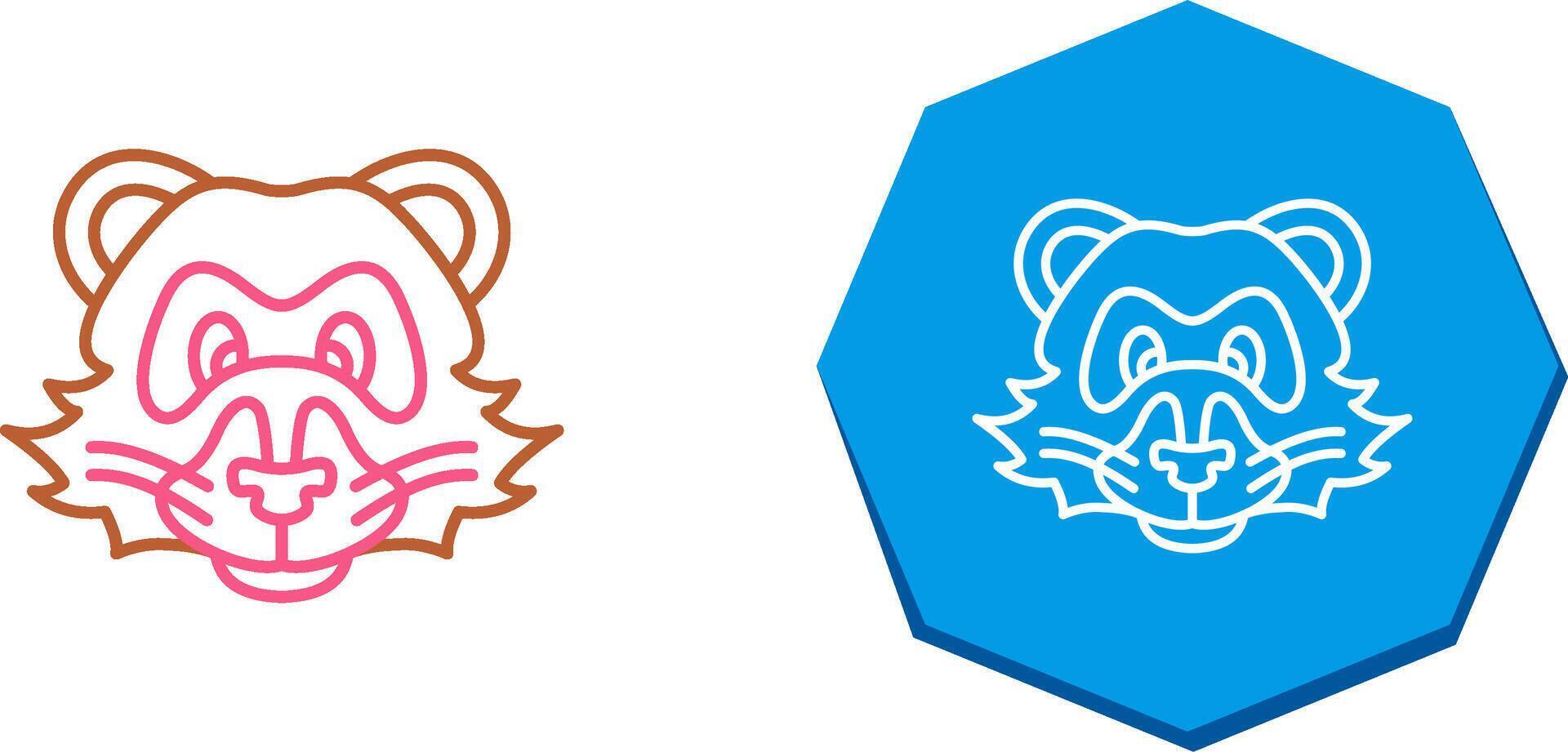 Ferret Icon Design vector