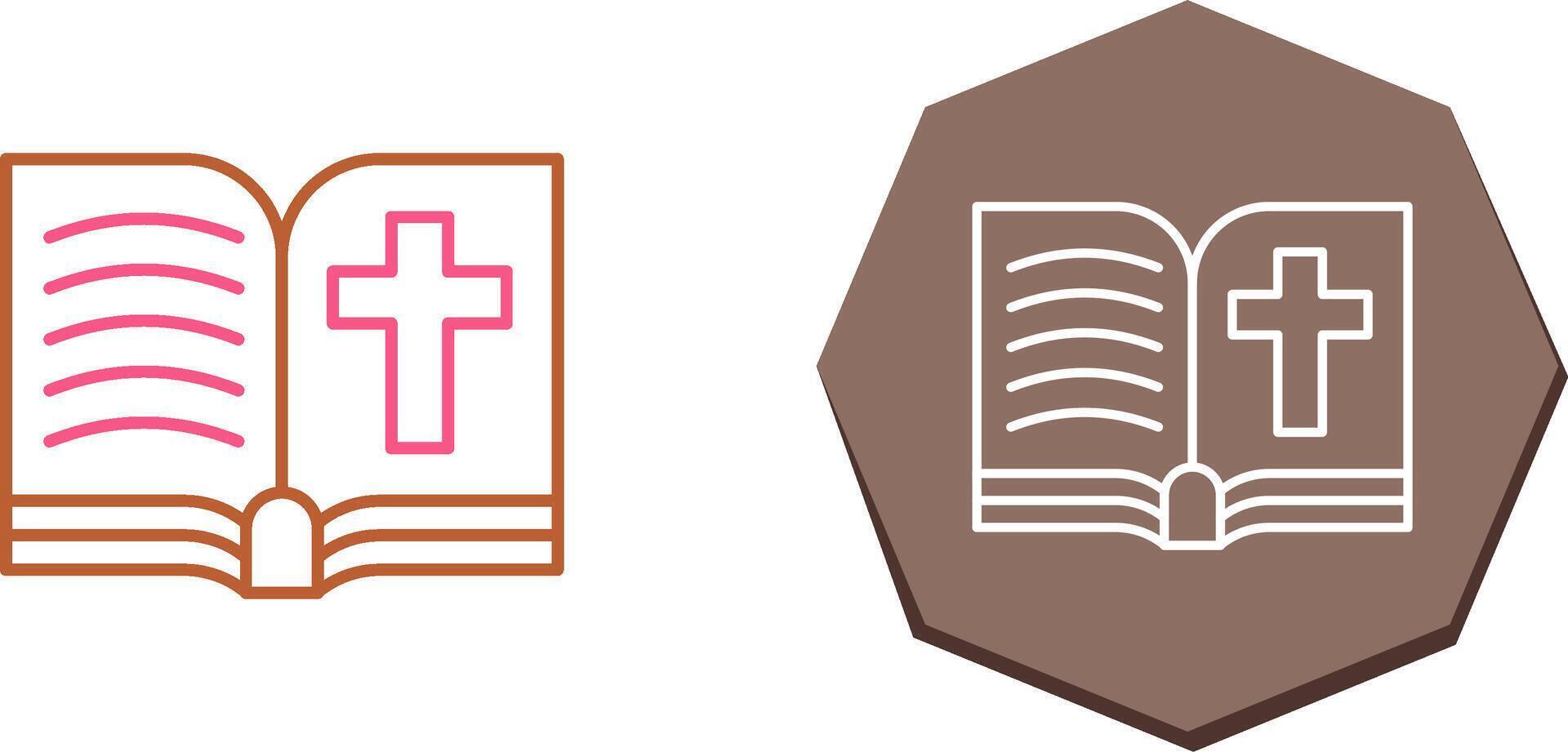 bible Icon Design vector