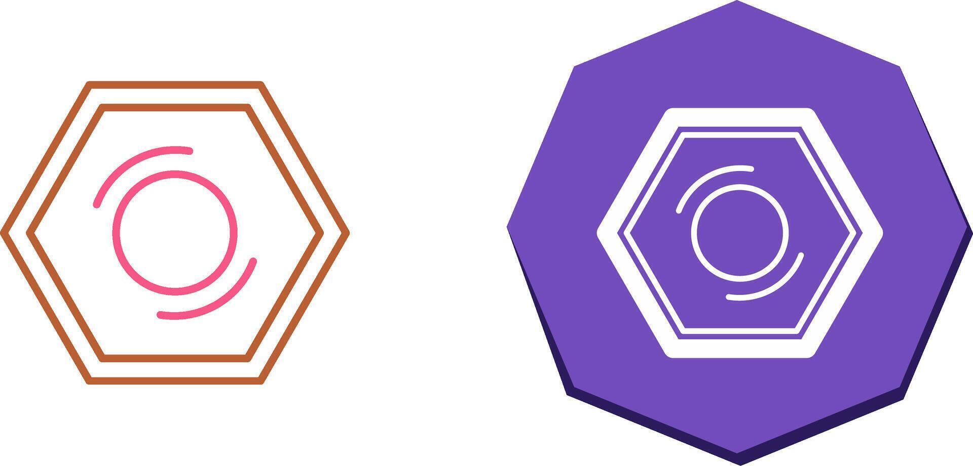 Nut Icon Design vector