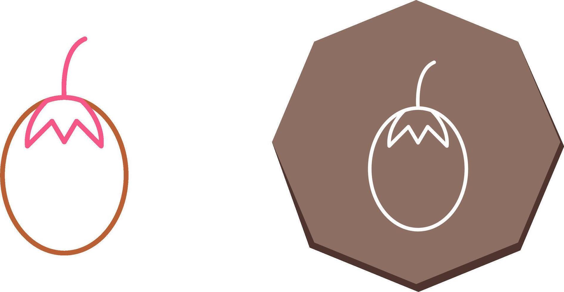 Vegetable plant Icon Design vector