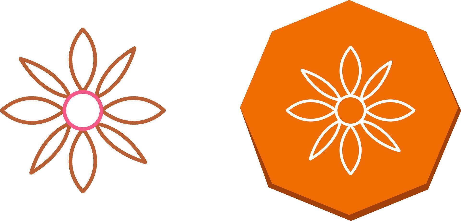 Flower Icon Design vector