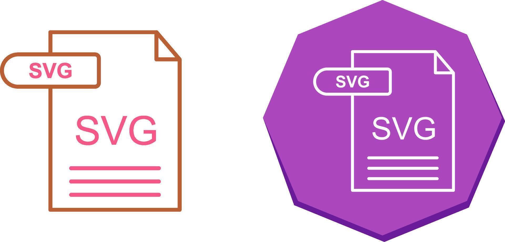 SVG Icon Design vector