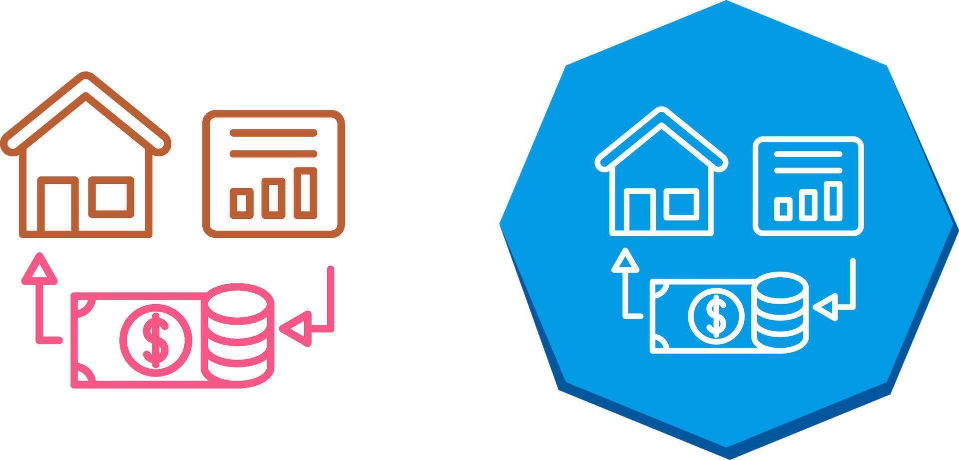 Investment Icon Design vector