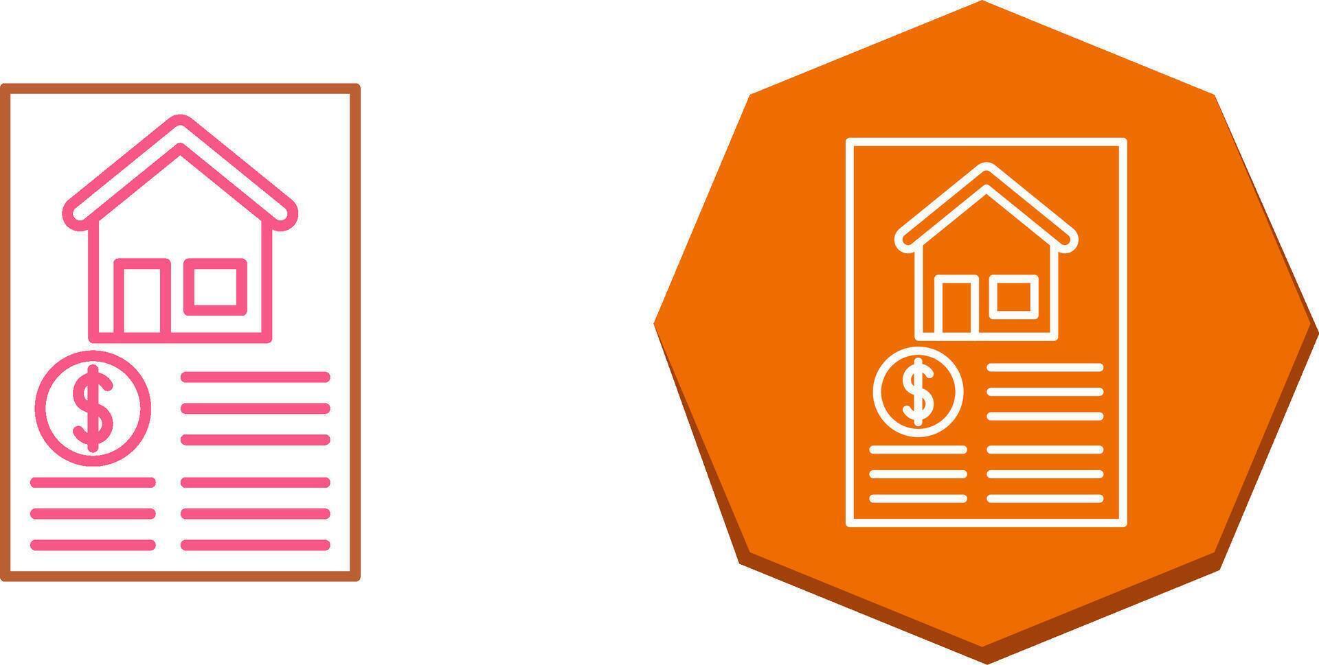 Document Icon Design vector