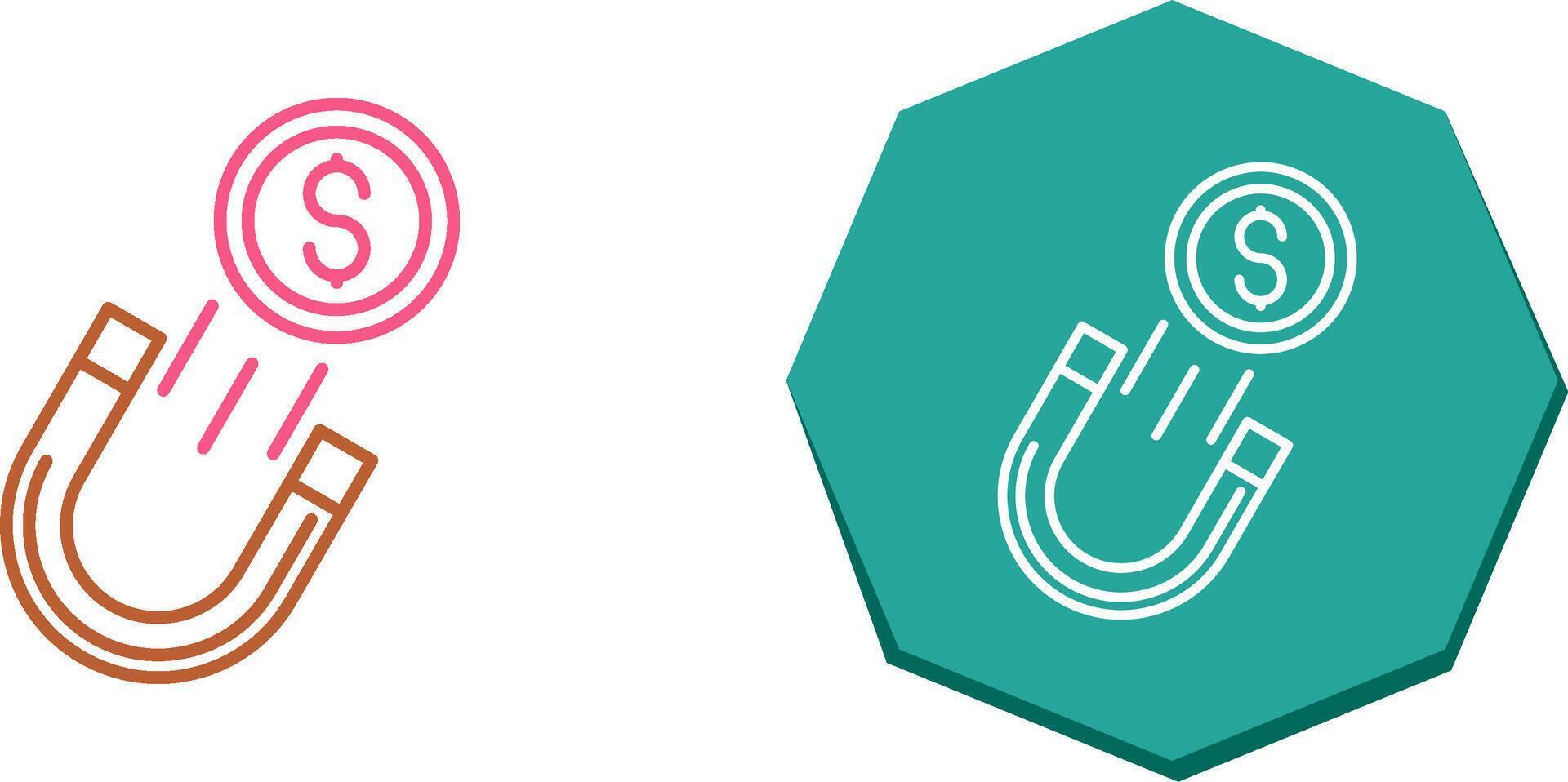 Stealing Money Icon Design vector