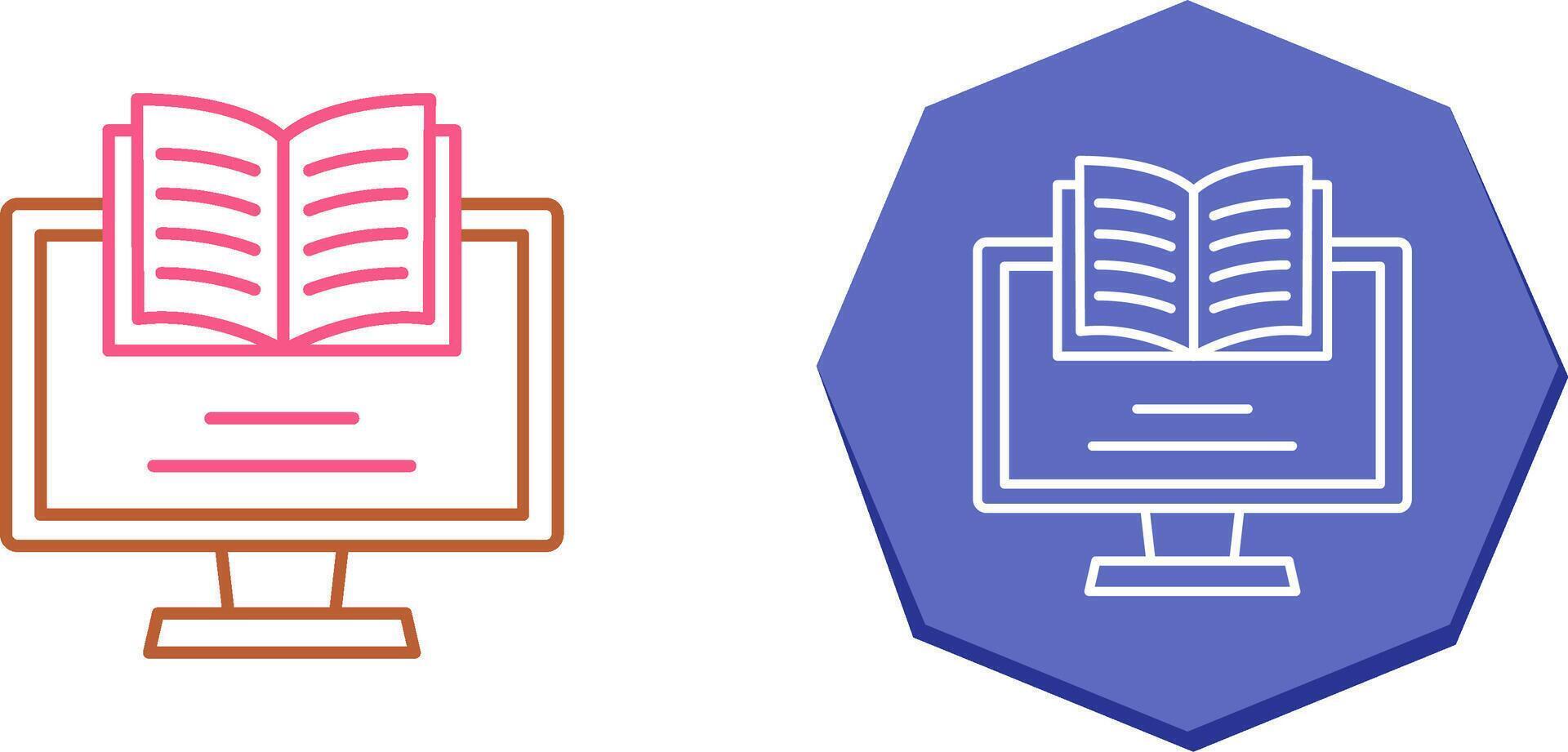 Monitor Icon Design vector