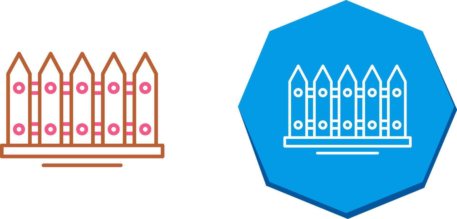 Fence Icon Design vector