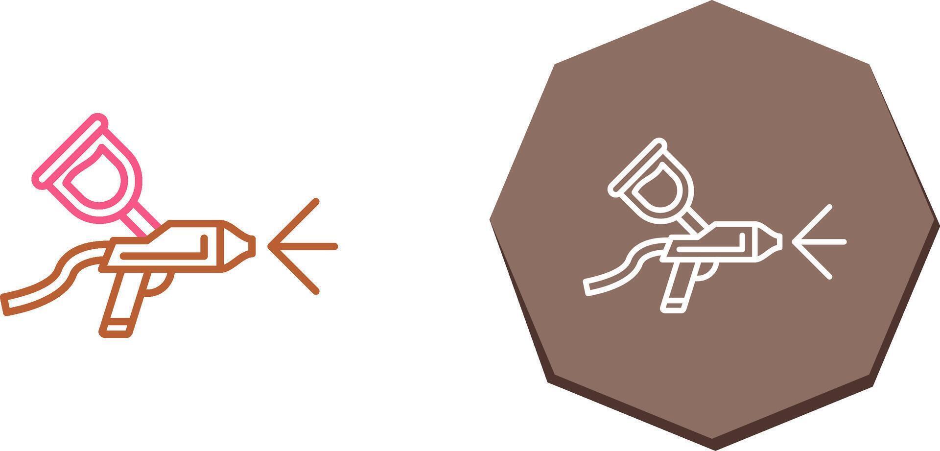 Airbrush Icon Design vector