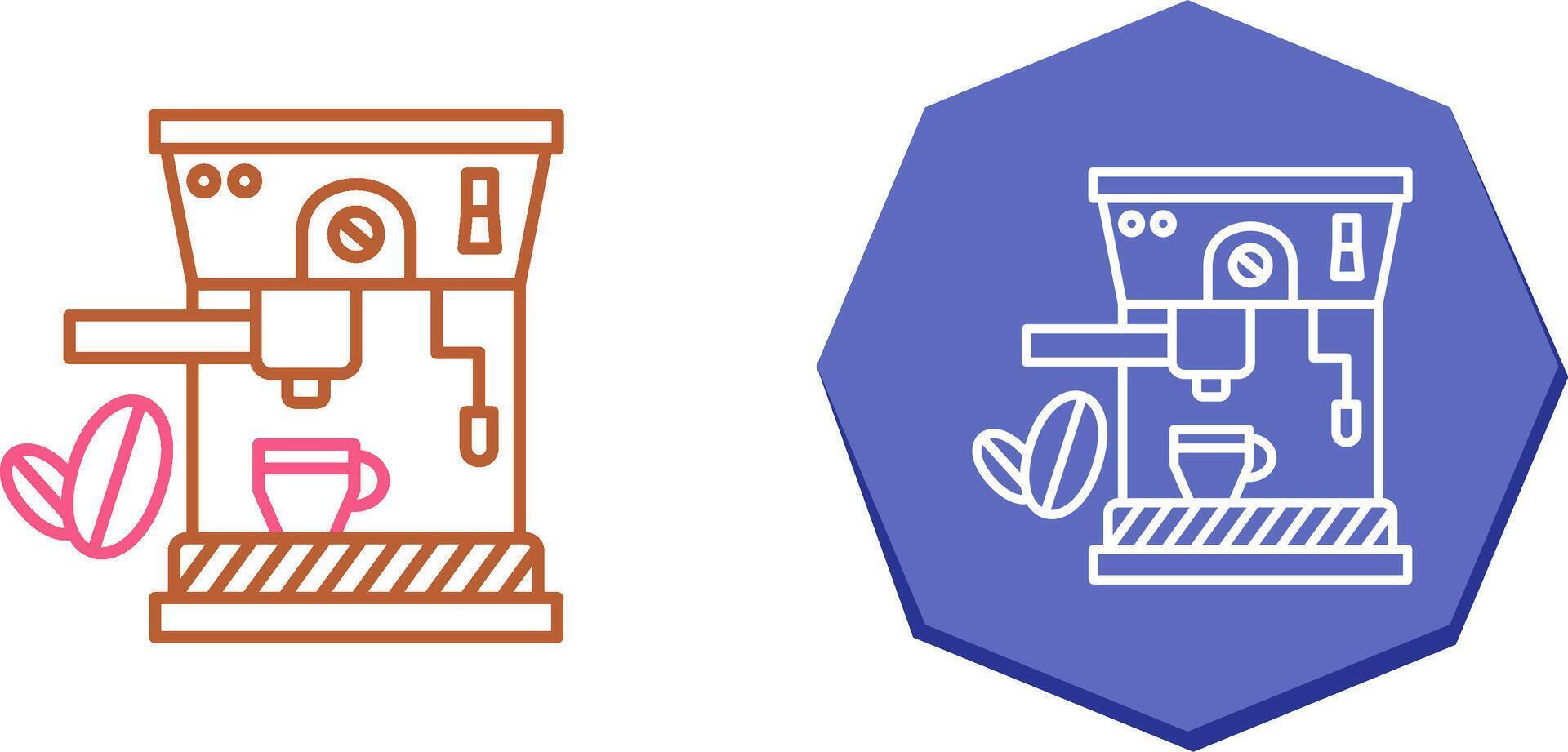 Coffee Machine Icon Design vector