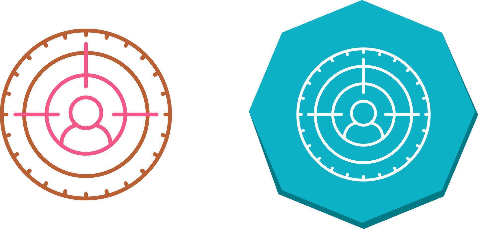 Goal Icon Design vector