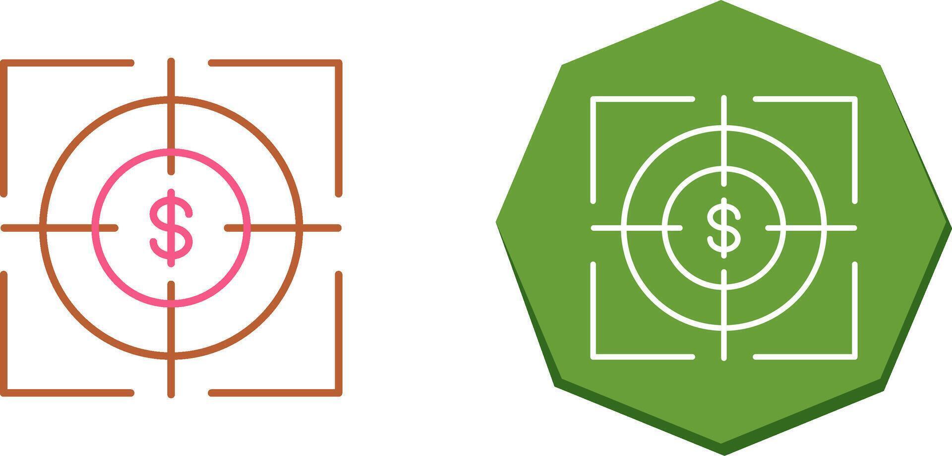 Target Icon Design vector