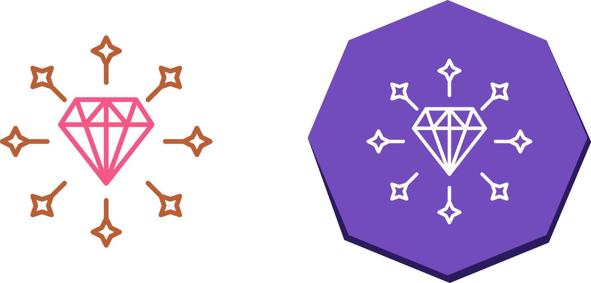Diamond Icon Design vector