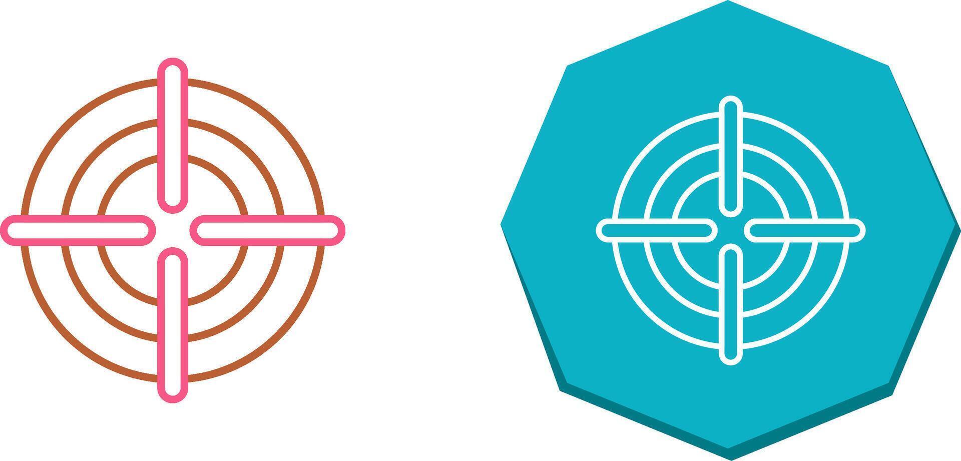 Target Icon Design vector