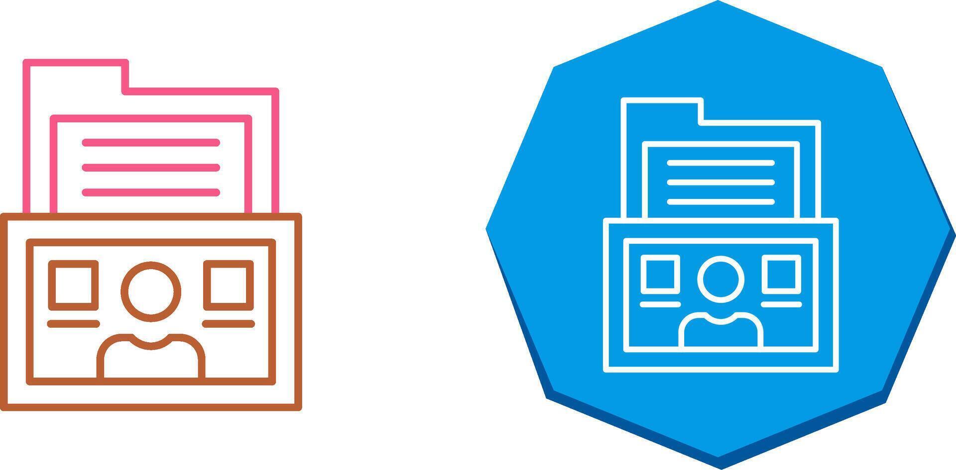 Folder Icon Design vector