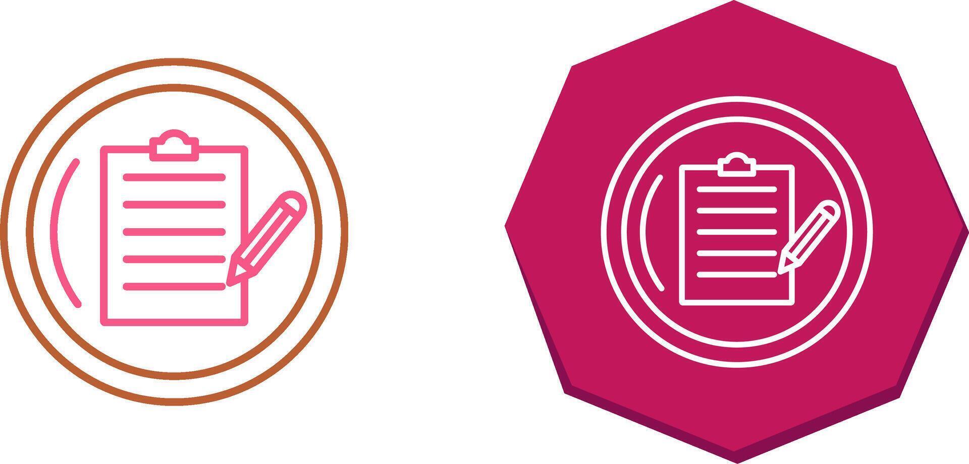 Contract Icon Design vector