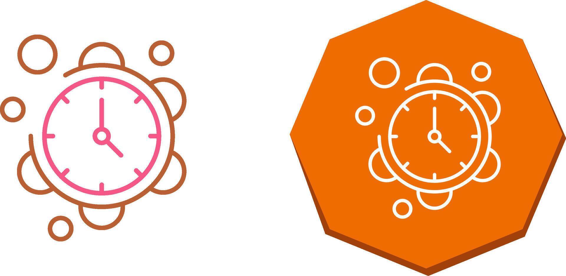 Clock Icon Design vector