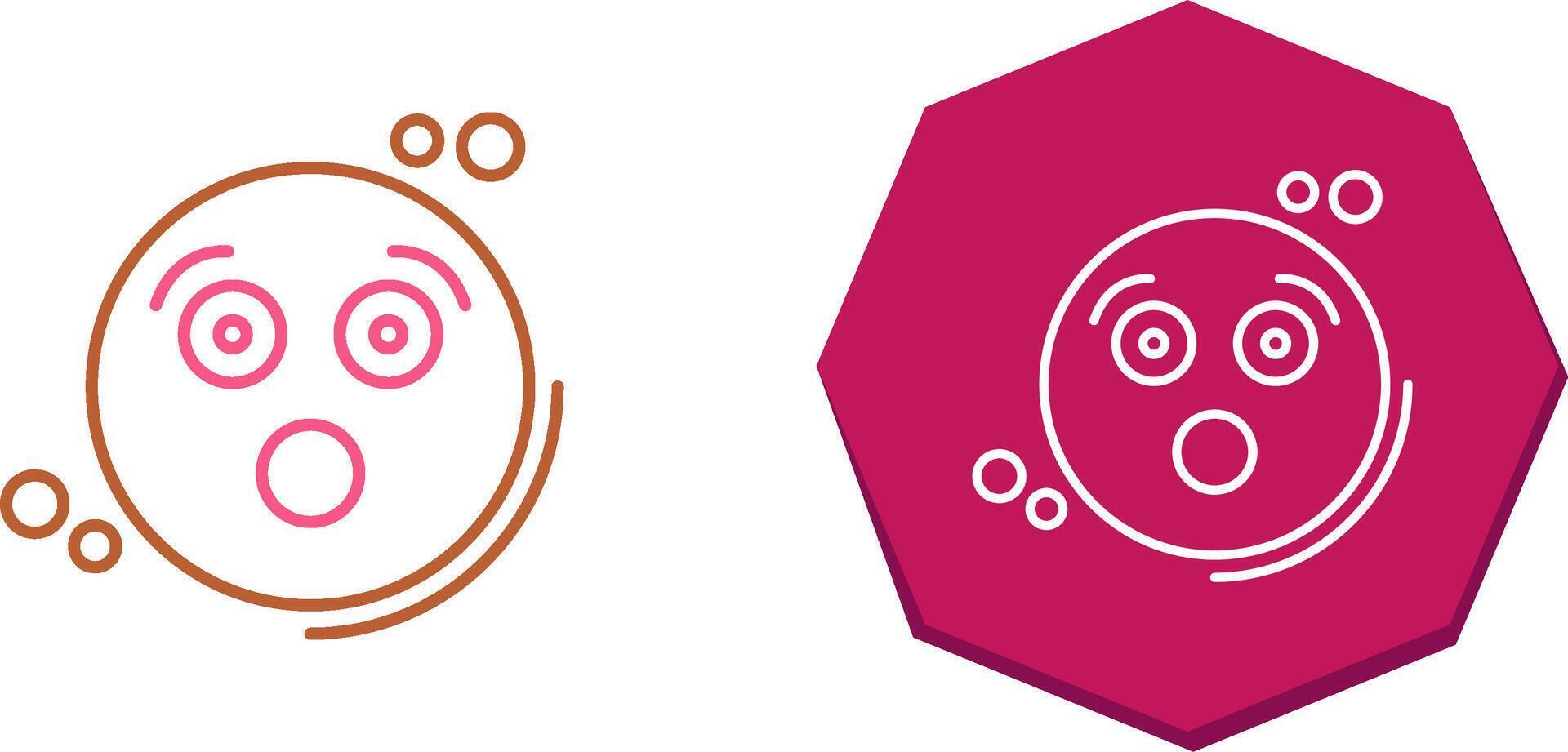 Surprised Icon Design vector