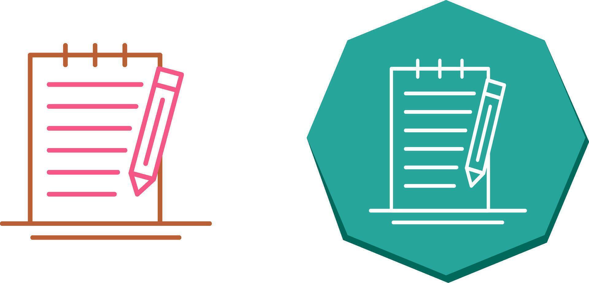 Check Up List Icon Design vector